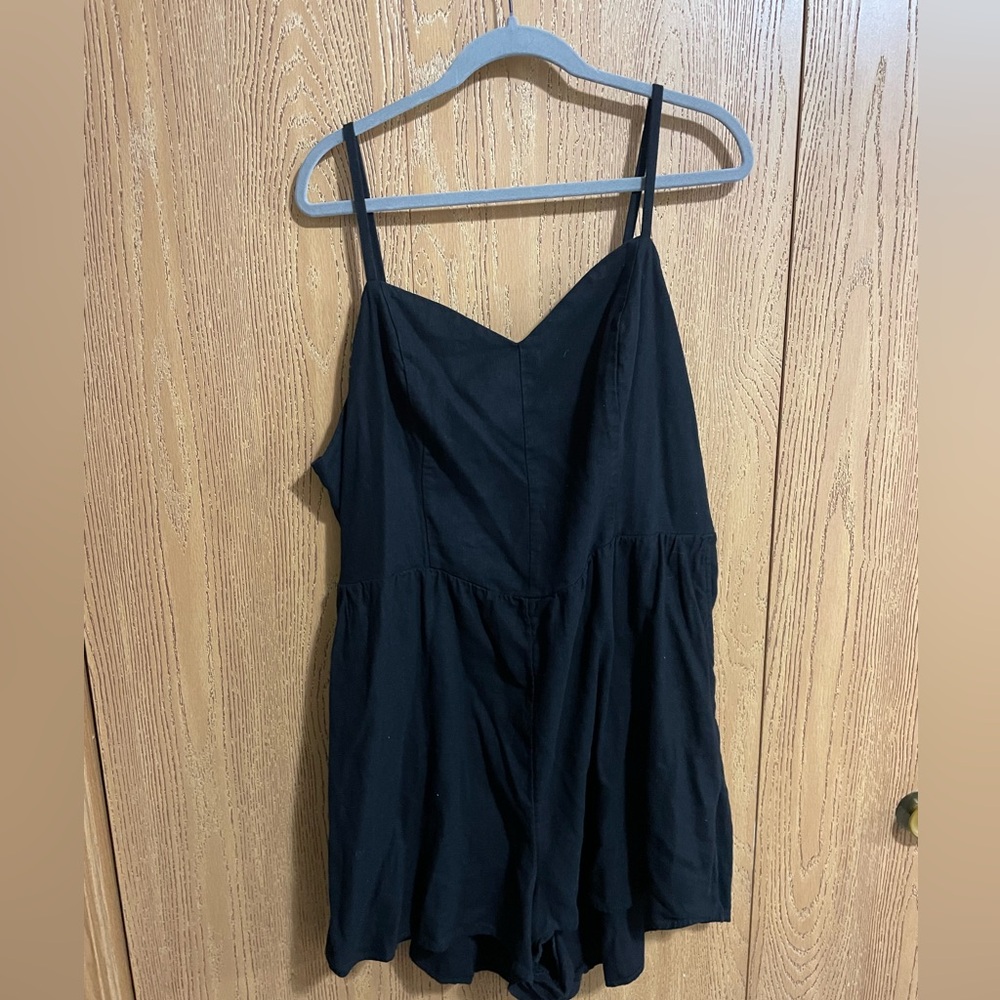 OLD NAVY black romper XXL